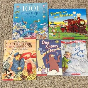 🍀5/$20 Scholastic Colorful Storybook Collection